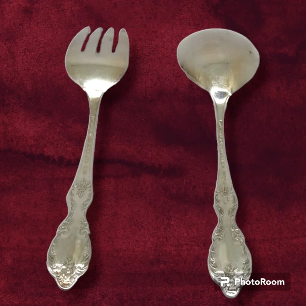 International Silver-WM Rogers Grand Elegance Southern Manor Serving Set-S-Plate